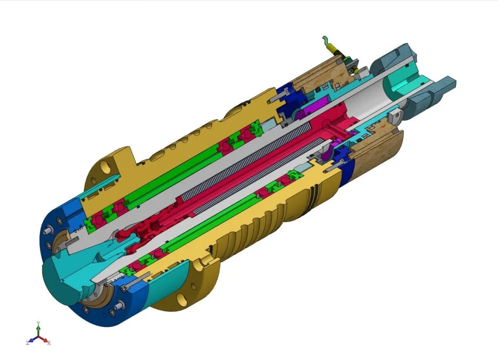 La struttura del mandrino CNC