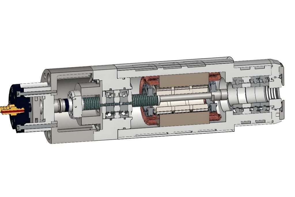 the structure of cnc spindle