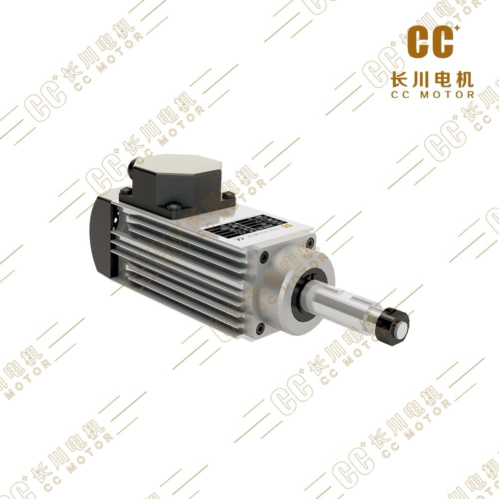 MJ35B-300 0.3kw 18000rpm Corner Trimming Spindle Motor For Edge Bander