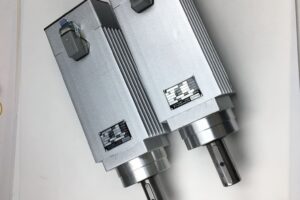 CNC-Spindel zeigt