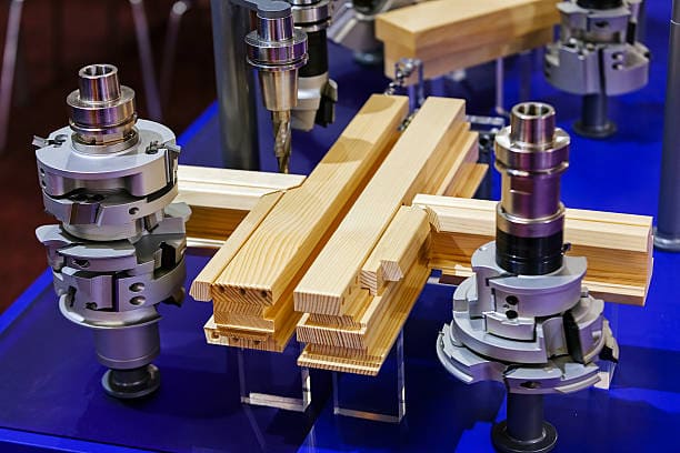 CNC multi-spindel verwerkt het hout