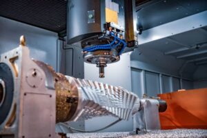 CNC-Spindel bearbeitet
